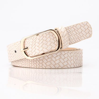 Ceinture à boucle ardillon tendance pour femme