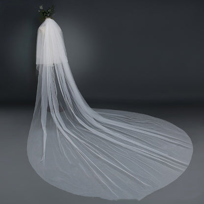 Bridal Wedding Veil Widened Tail | Women's Clothing-Weddings & Events-Weddi | Buy Center