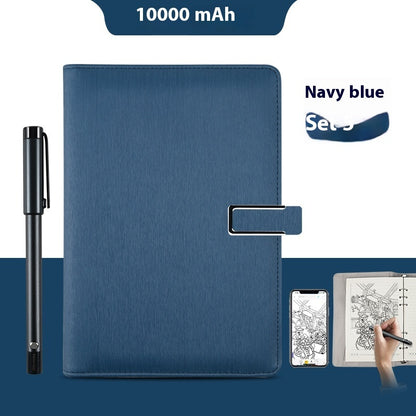 Just Arrived at Buy Center: Handwriting Paper Screen Synchronization Smart Fingerprint Lock Notebook A5 Color3