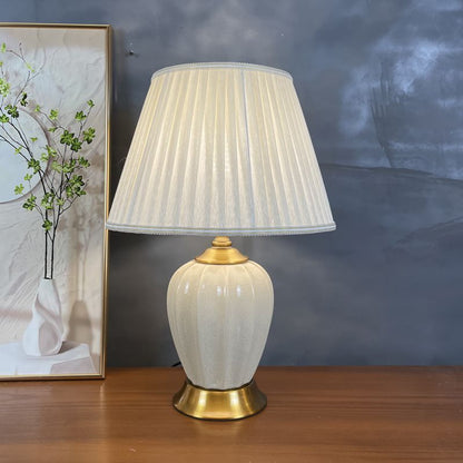 Fresh Arrivals at Buy Center: Bronze Ceramic Table Lamp Household Minimalist Decoration Bedside Lamp