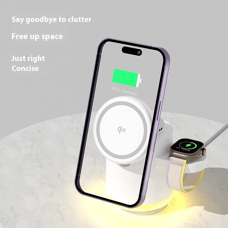 Now Available at Buy Center: Folding Magnetic Three-in-one Wireless Charger