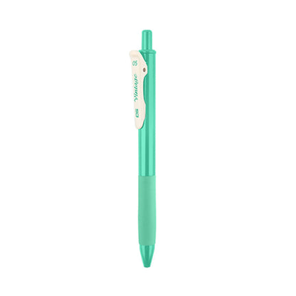 New at Buy Center: Retro Color Gel Pen Set Student Stationery Avocado green