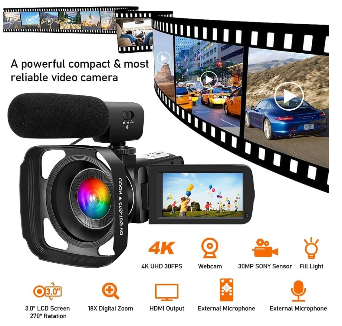 English Product 27K HD 48 Million Pixel Digital Video Camera Home Travel Camera DV06S Buy Center