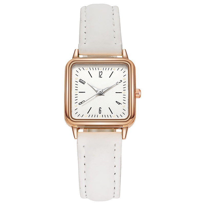 Women's Quartz Watch Luminous Small Square Digital Buy Center