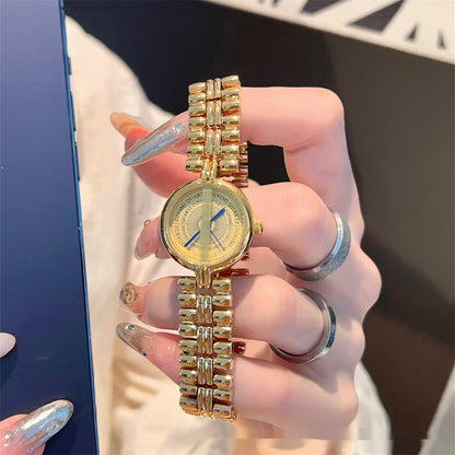 Women's Mid-ancient Light Luxury And Simplicity Advanced Gold Chain Watch