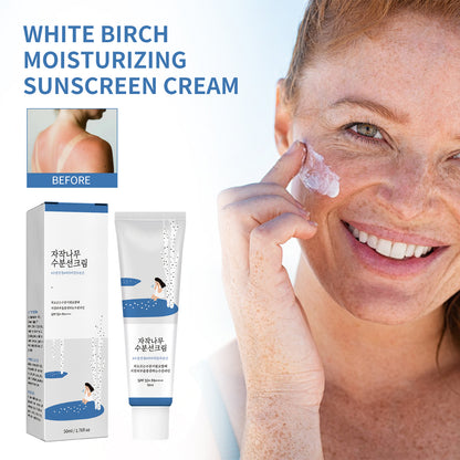 Fresh Arrivals at Buy Center: Birch Juice Moisturizing Sunscreen A Moisturizing Sunscreen, No White Cast, Strong UV Protection, Moist Type, Ocean Friendly-Reef Safe