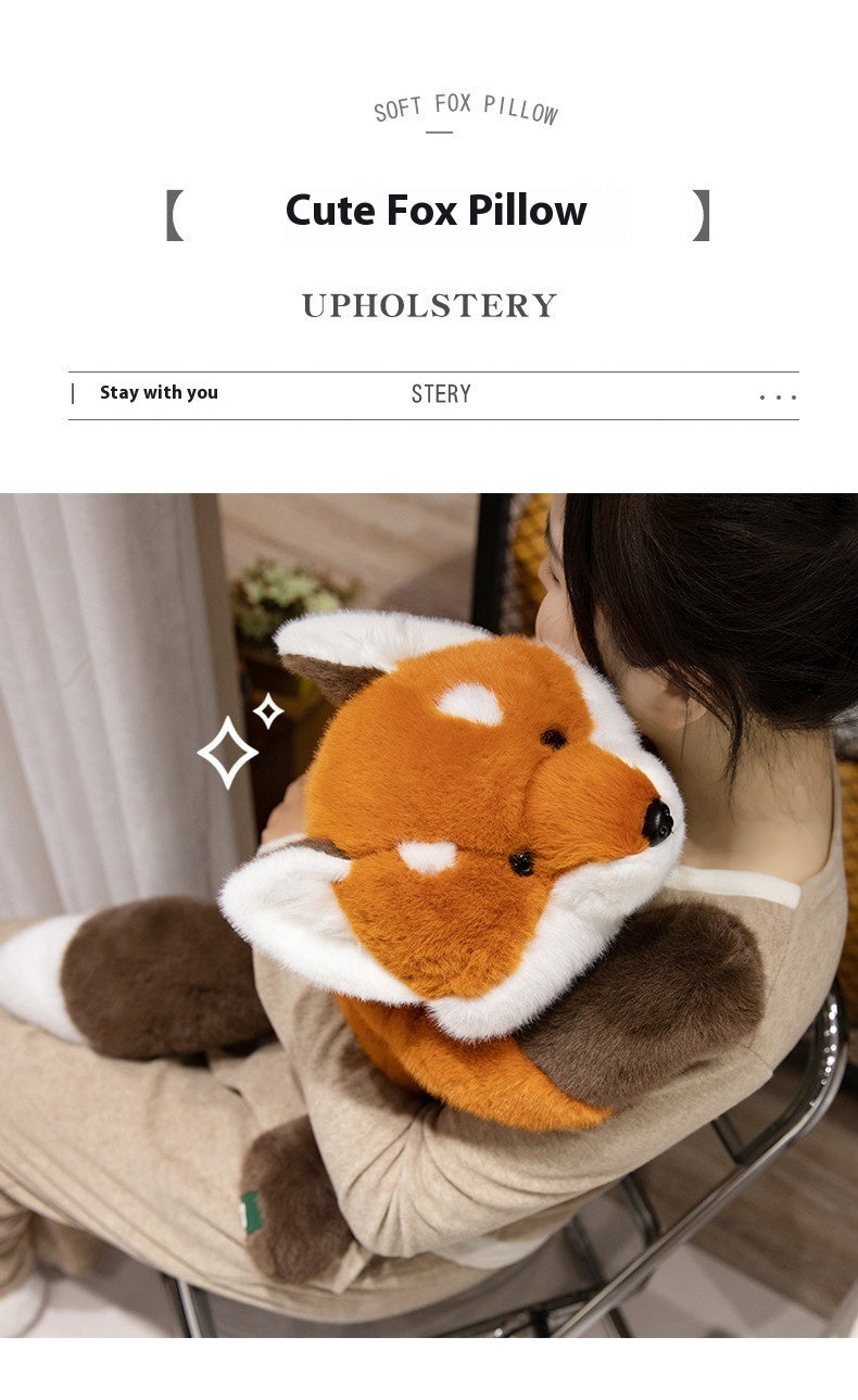 Fresh Arrivals at Buy Center: New Lying Fox Lesser Panda Plush Toy