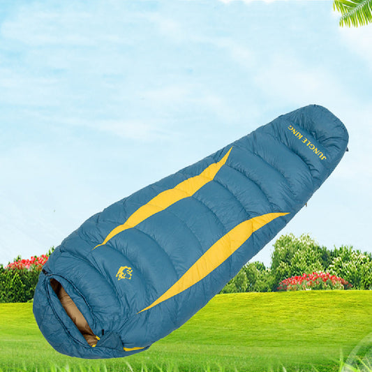 Outdoor Camping Sleeping Bag Thickened Down-filled Sleeping Bag | Sports & Outdoors2 | Buy Center