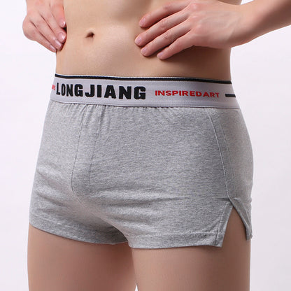 Breathable Comfortable Mid-waist Men's Boxers