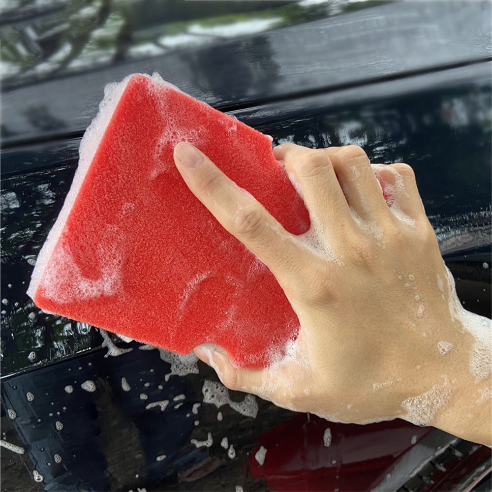 Newly Released at Buy Center: Red Car Wash Brush Wheel Hub Cleaning Sponge