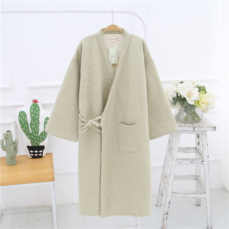 Loose sweat-steaming bathrobe Buy Center