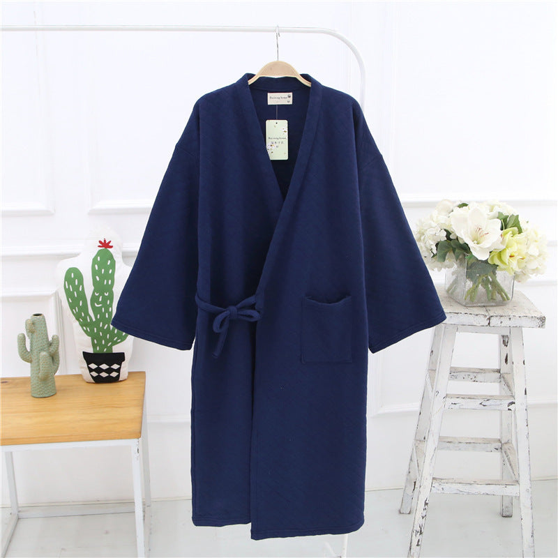 Loose sweat-steaming bathrobe Buy Center