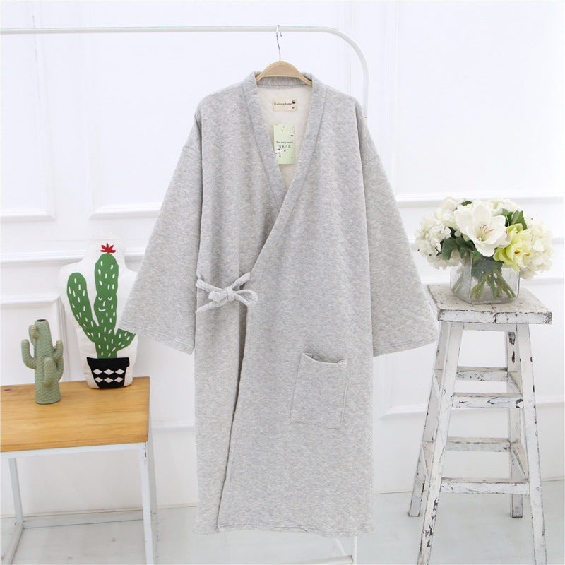 Loose sweat-steaming bathrobe Buy Center