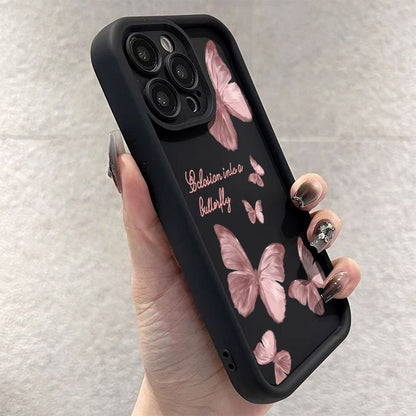 Newly Released at Buy Center: Advanced Butterfly For 15ProMax Phone Case 14 All-inclusive 1312 Drop-resistant Xsxr Soft Case