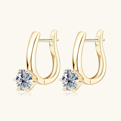 Six-claw Diamond Earring Ear Clip Buy Center