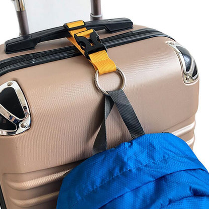 New External Luggage Strap With Multifunctional Elastic Buckle