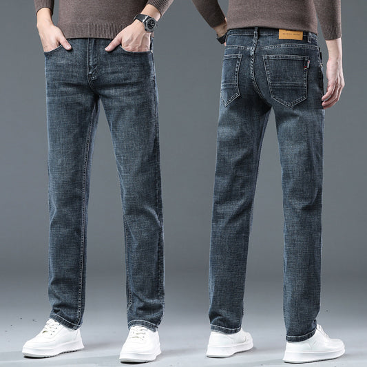 Just Arrived at Buy Center: Men's Loose Straight Leg Summer Jeans