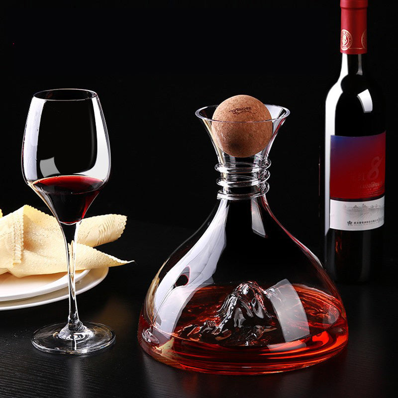 Creative Crystal Glass Red Wine Wine Decanter Household Buy Center