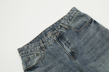 Fresh on the Scene at Buy Center: Retro Fashion And Personalized Street Washed Jeans