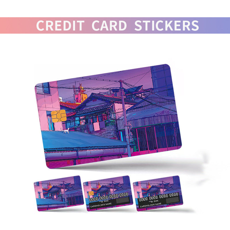 Credit Card Personalized Stickers Buy Center