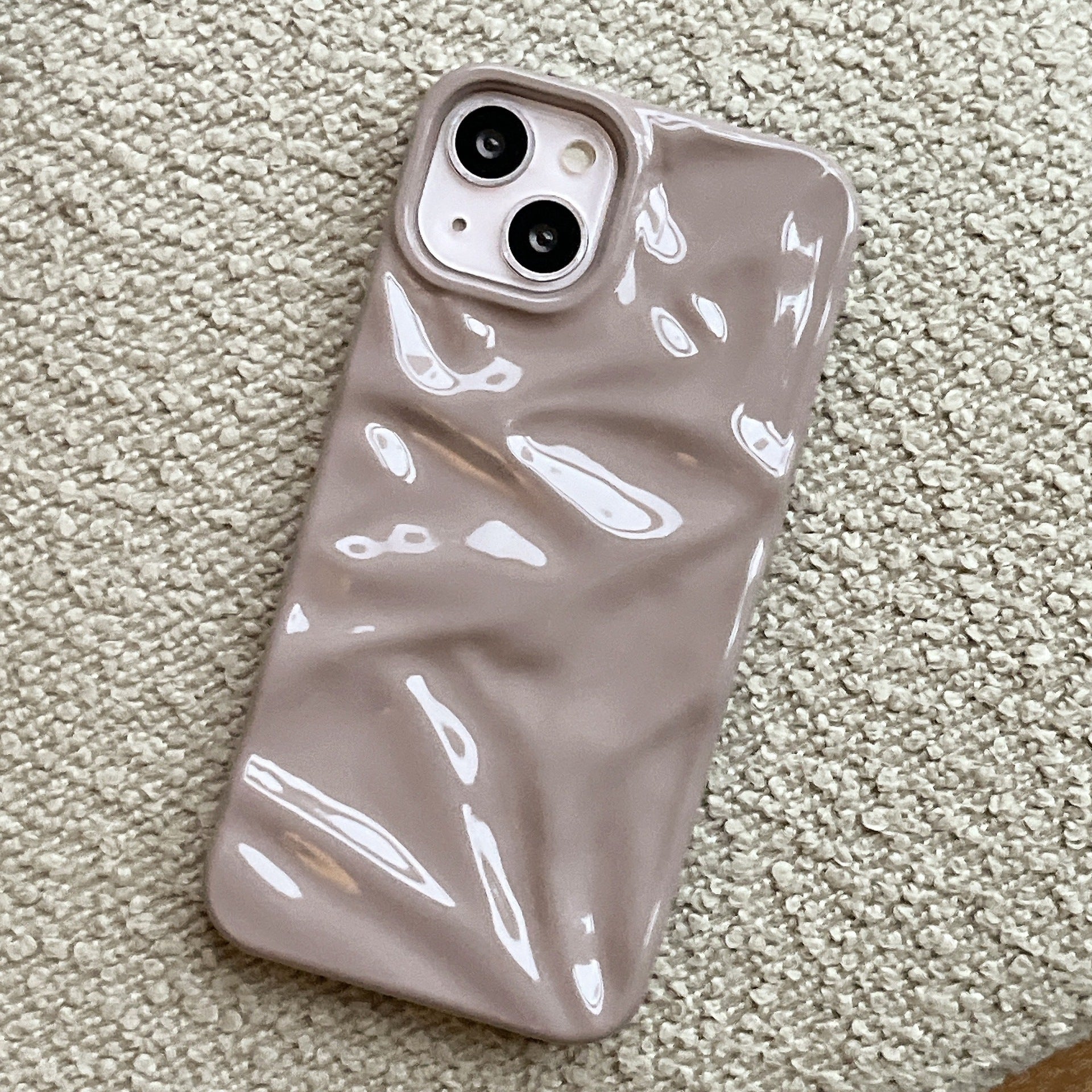 Electroplating Three-dimensional Wrinkled Phone Case Buy Center