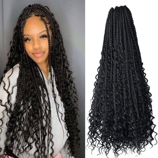 Now Available at Buy Center: Chemical Fiber Hair Three-strand African Braid Crochet Hair