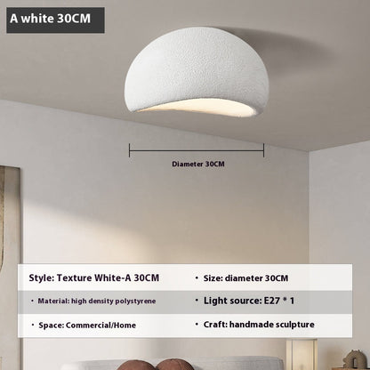 Hot New Items at Buy Center: Ceiling Lamp Bedroom Light Living Room Restaurant Simple Lamps White 30CM E27