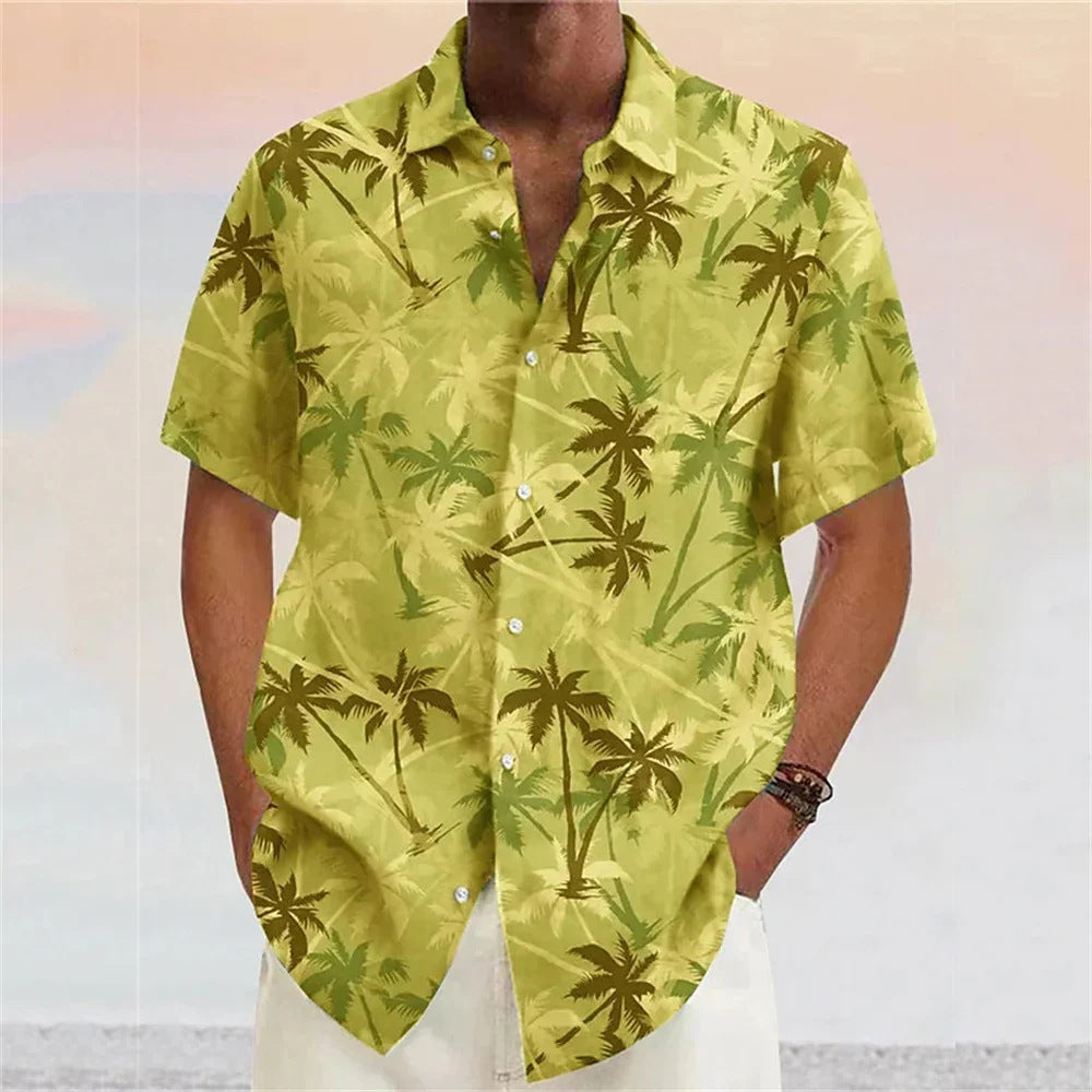 Just Arrived at Buy Center: Pineapple Tropical Beach Men's Top 3e5Z7Q2