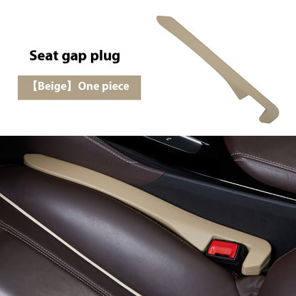 New at Buy Center: Car Storage Box Car Seat Gap Plug Beige 40x5.5x3.5CM 1pc