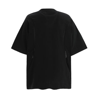 Hot New Items at Buy Center: Men's Solid Color Hollow Breathable Sports T-shirt