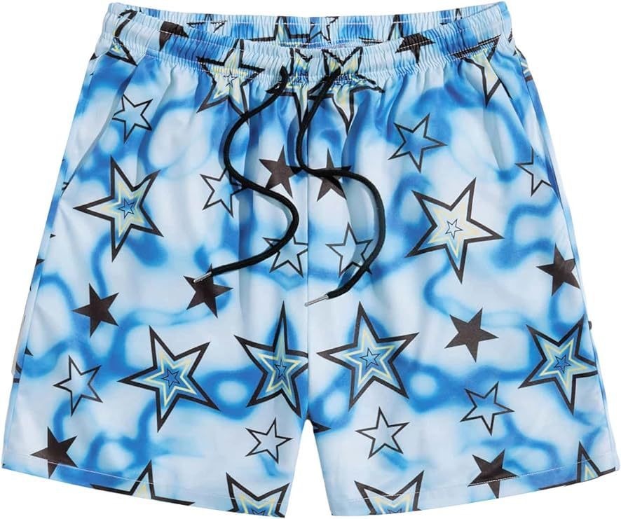 Simple Men's Beach Shorts Tie-dye XINGX Buy Center