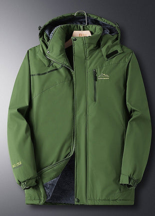 Men's Assault Jacket Fleece-lined Thickened Warm-keeping Cotton Clothing Dad Winter Clothes Coat