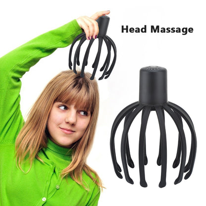 Electric Octopus Claw Scalp Massager Head Scratching Meridian Dredging Relief Stress Improve Sleep Vibration Head Scratcher Buy Center