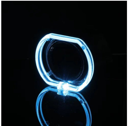 Newly Released at Buy Center: Modified Dual Lens Optical Guide Integrated Cover Angel Eye Ice Blue Light