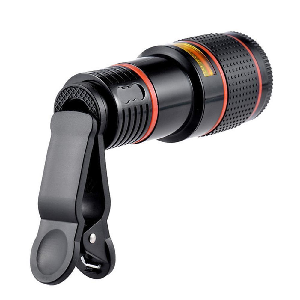 HD 8X Clip On Optical Zoom Telescope Camera Lens For Universal Mobile Cell Phone Buy Center