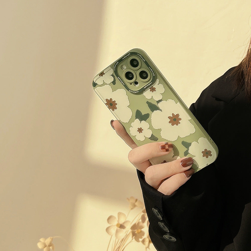 Fresh on the Scene at Buy Center: Back Cover Flower Art Applicable Phone Case