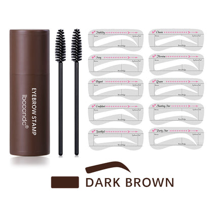 Buy Center Top Rated-Seal Eyebrow Powder Stick Eyebrow Card Eyebrow Trimming Eyebrow Pencil Stick Dark brown