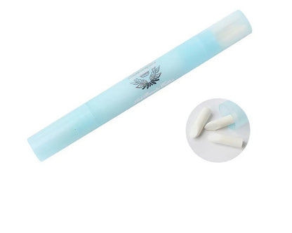 New Manicure Implement Polish Remove Pencil Cleaning Finger Edge Modifier Pen Nail Art Edge Correction Cleaning Pen Light Blue