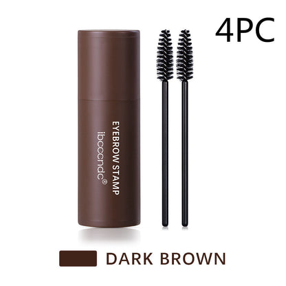 Buy Center Top Rated-Seal Eyebrow Powder Stick Eyebrow Card Eyebrow Trimming Eyebrow Pencil Stick Dark brown no eyebrow card 4PC