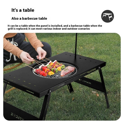 New Household Multi-functional Travel Around Cooking Tea Table