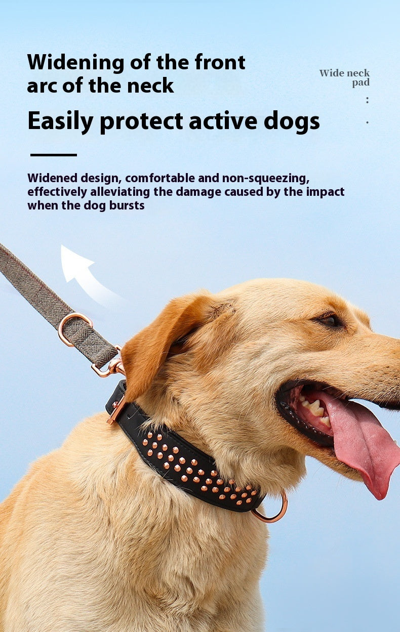 Newly Released at Buy Center: Dog Rivet Collar Anti-bite