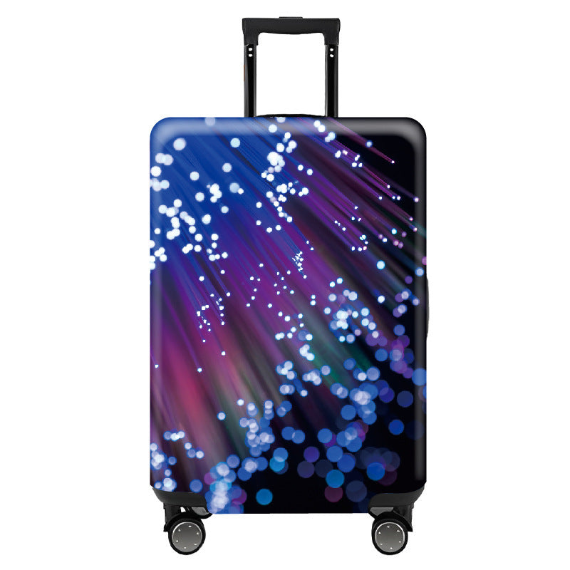 Newly Released at Buy Center: Trendy Unique Suitcase Suite Elastic Case Cover Luggage Protective Cover Travel Trolley Case Dust Cover 016style