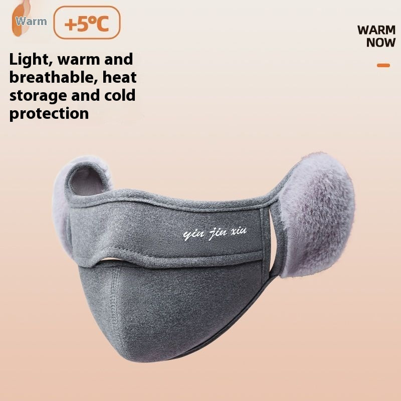 Warm Mask Ear Single-layer Fleece-lined Antifreeze | Women's Clothing-Accessories-Face Masks | Buy Center