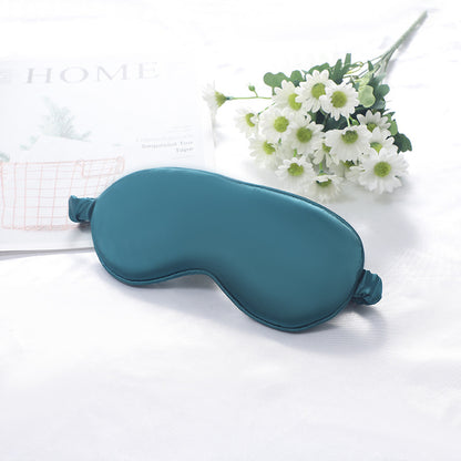 New Double-sided Ice Silk Breathable Eye Protection Shading Color Dark Green Strap