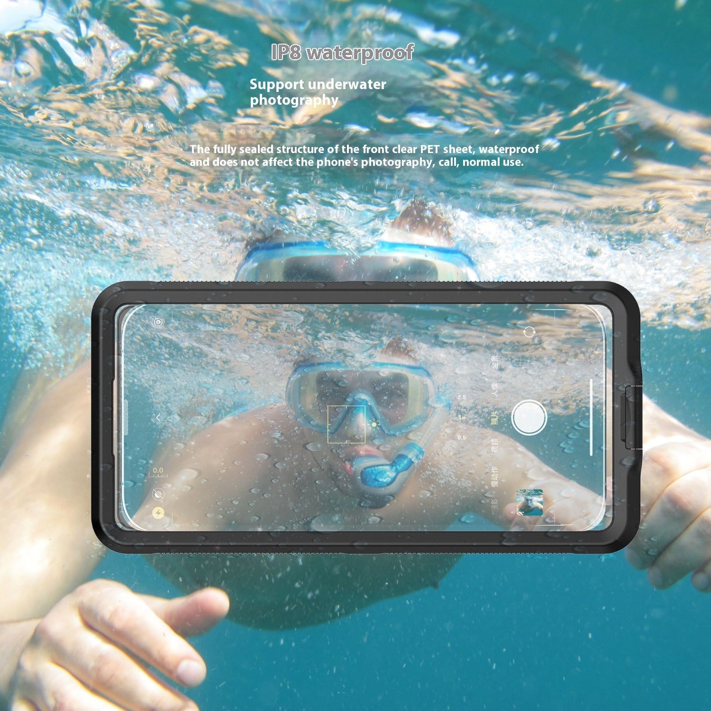 Just Arrived at Buy Center: Waterproof Phone Case Rider Bracket All-inclusive Diving Protective Shell