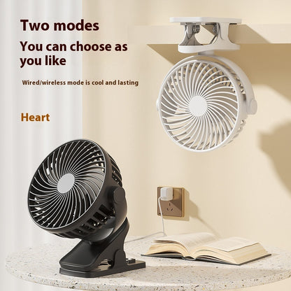 Fresh on the Scene at Buy Center: Multifunctional USB Student Dormitory Charging Portable Office Noiseless Electric Fan