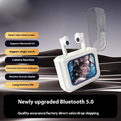 Just Arrived at Buy Center: Intelligent Color Screen ANC Active Noise-reduction Bluetooth Headset