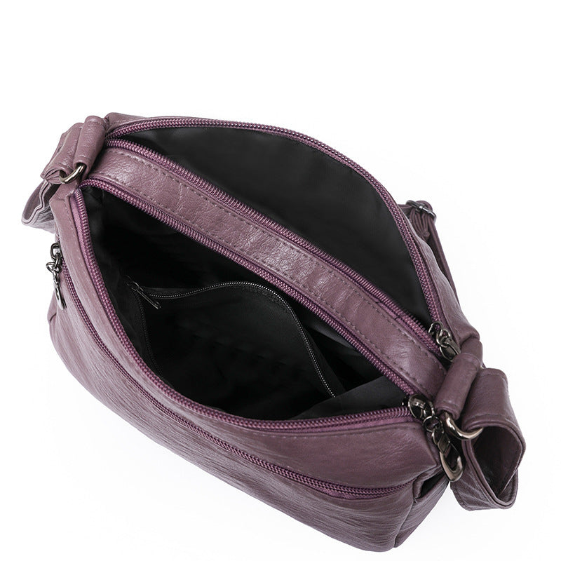 Nuevo bolso bandolera informal para mujer, estilo retro de PU, ligero, para ir al trabajo