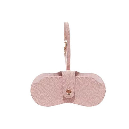 Bolsa para gafas de niños Caja de almacenamiento para mujeres Funda protectora antirretroceso portátil para gafas de sol