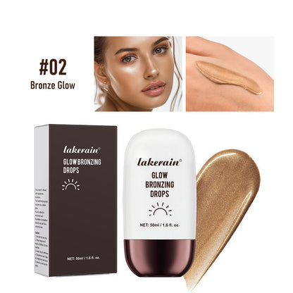 Buy Center Exclusive Offer-Bronze Highlight Drops Brightening Skin Color Modification 50ml Drops 2